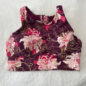 High neck Swim top, Calia, size small. Great condition.